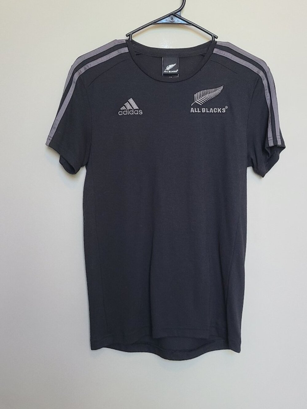 Adidas New Zealand Rugby All Blacks Shirt XS